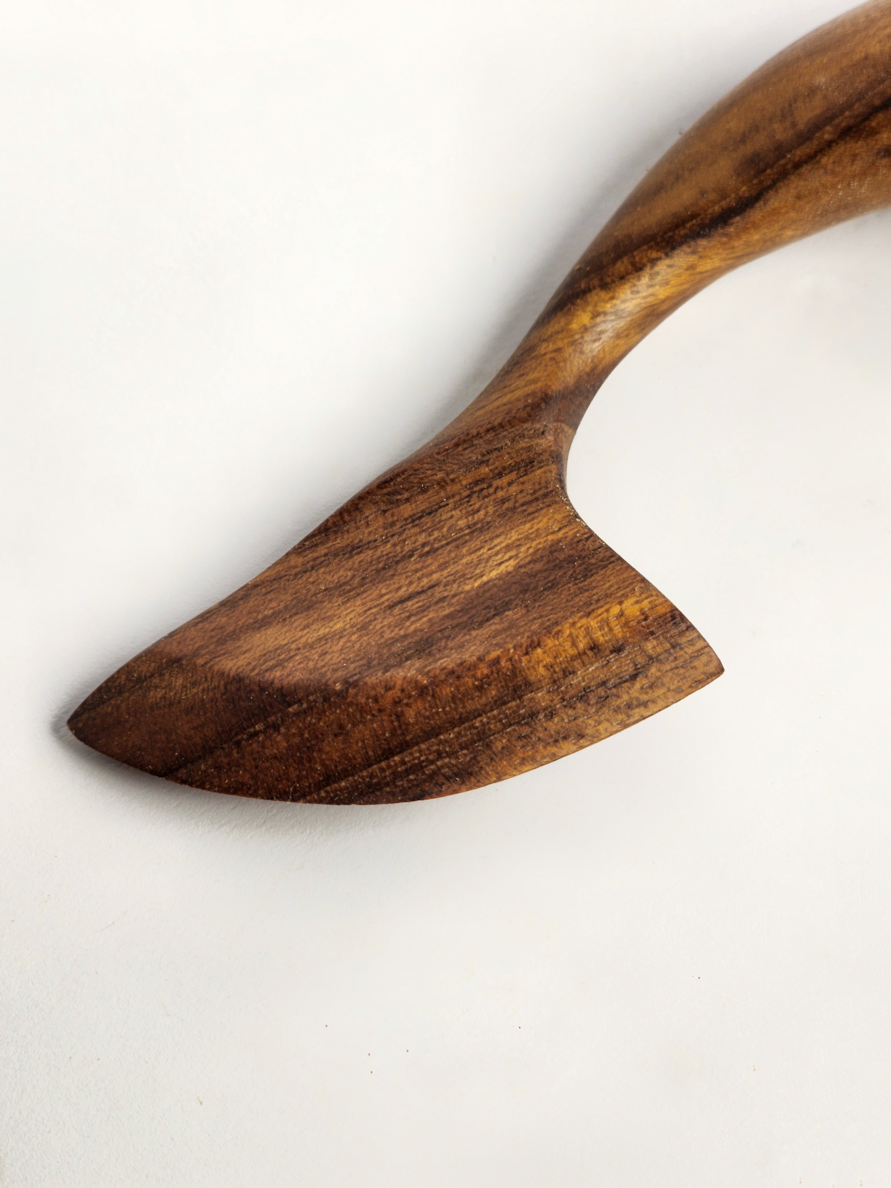 Sculpted Hardwood Butter Knife