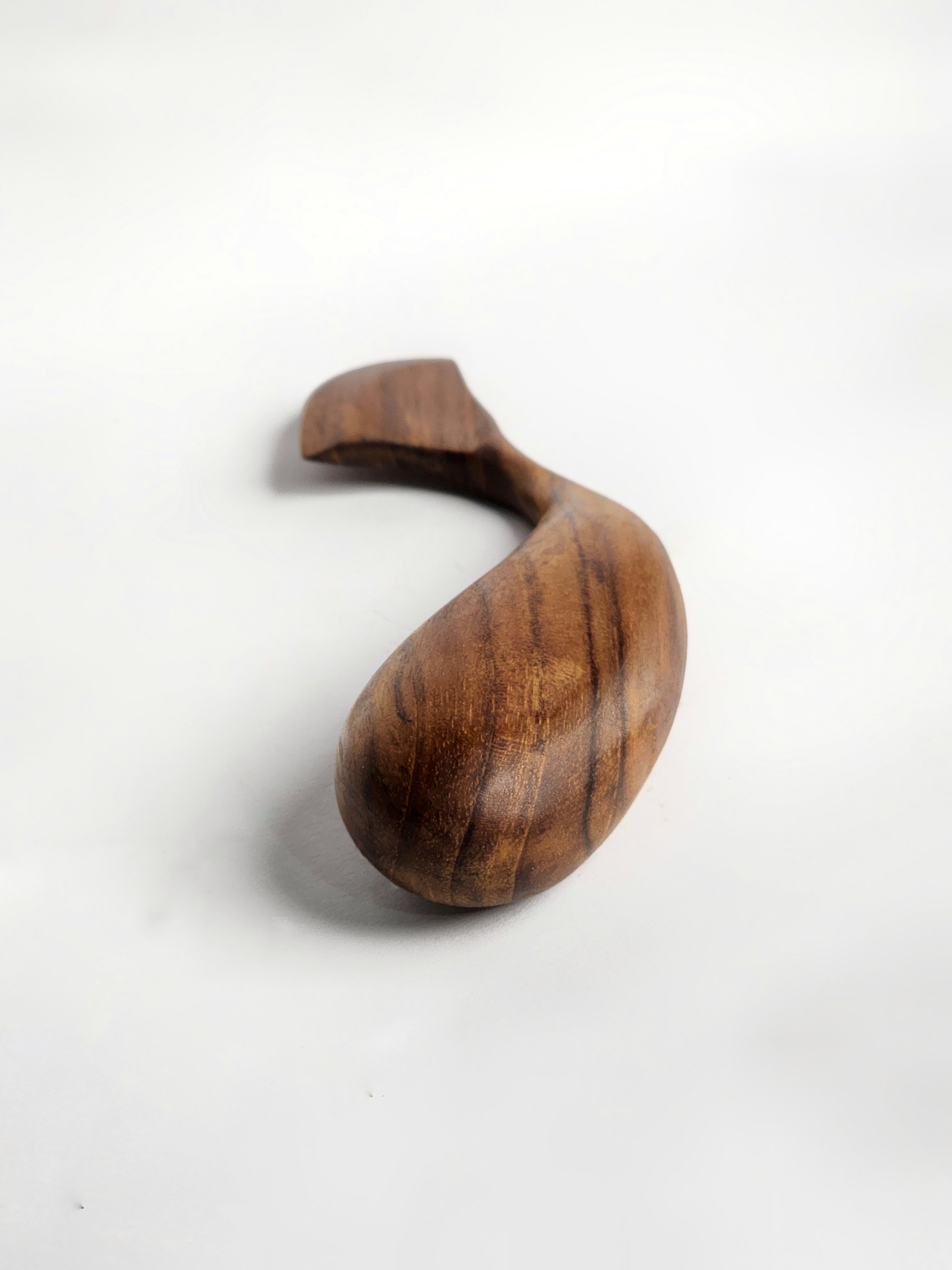 Sculpted Hardwood Butter Knife