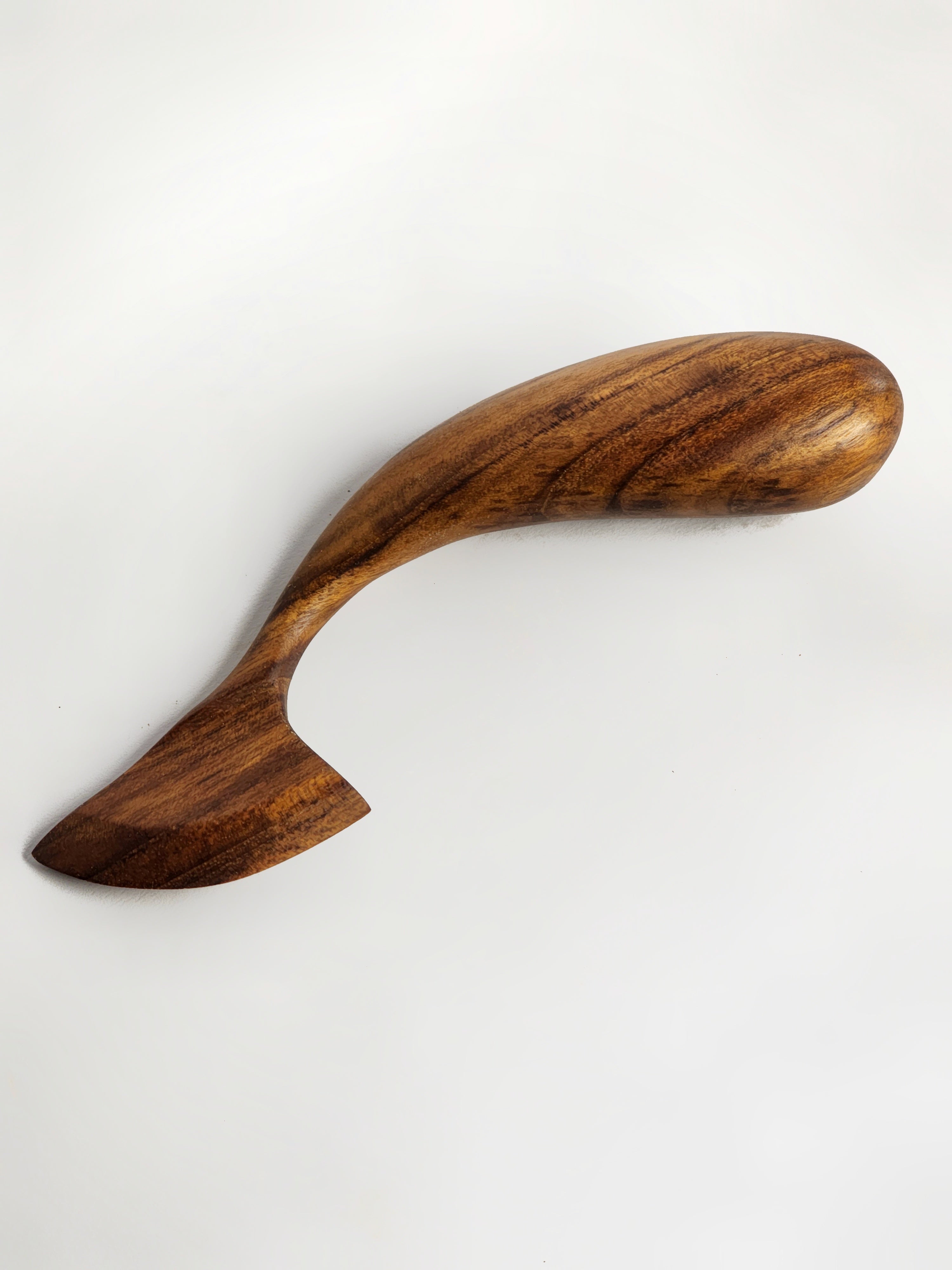 Sculpted Hardwood Butter Knife