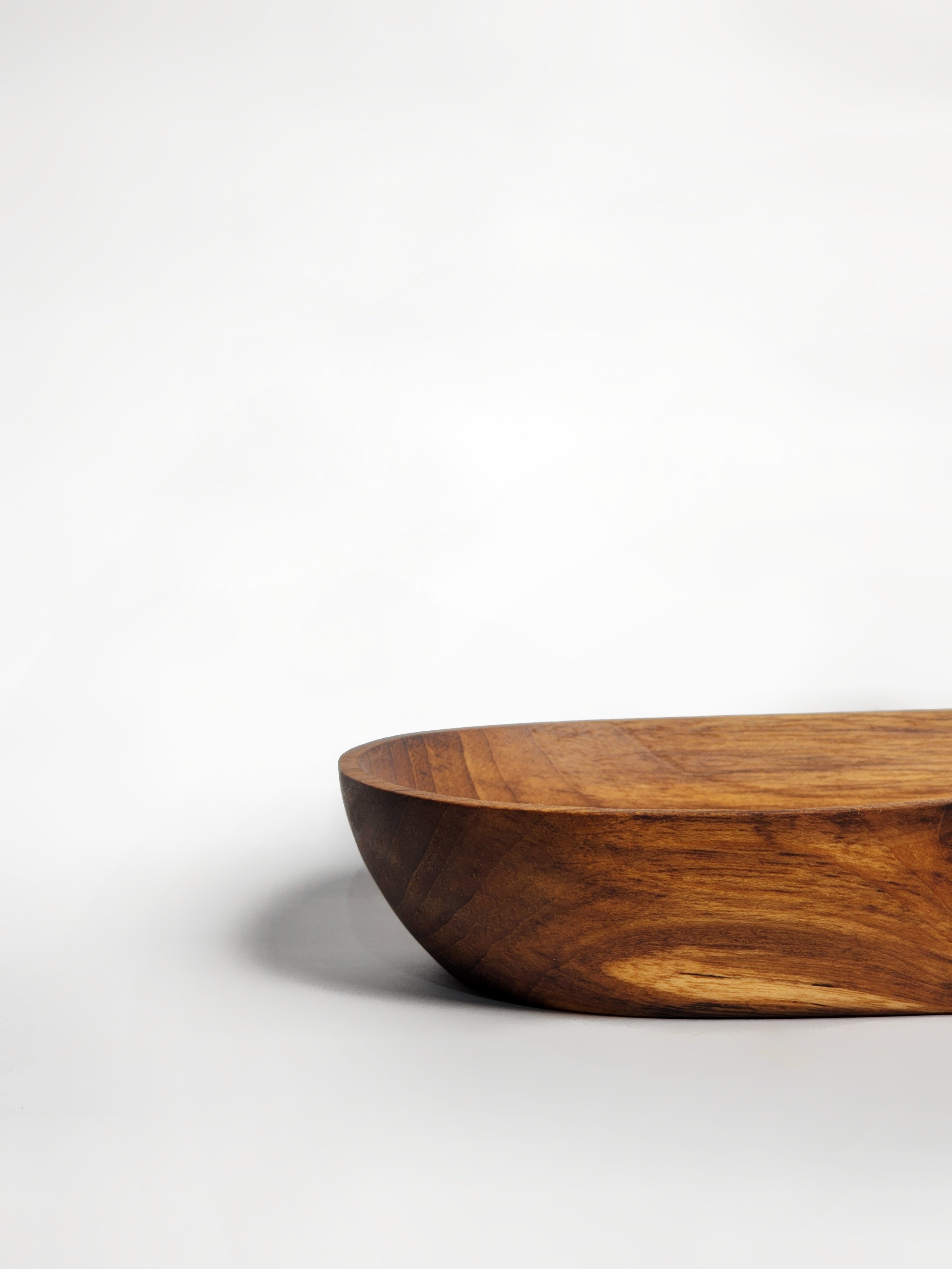 Carved Wooden Table Platter