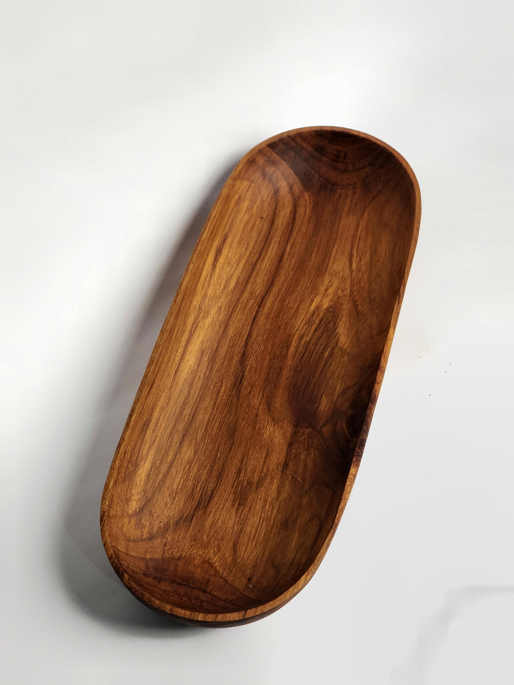Carved Wooden Table Platter