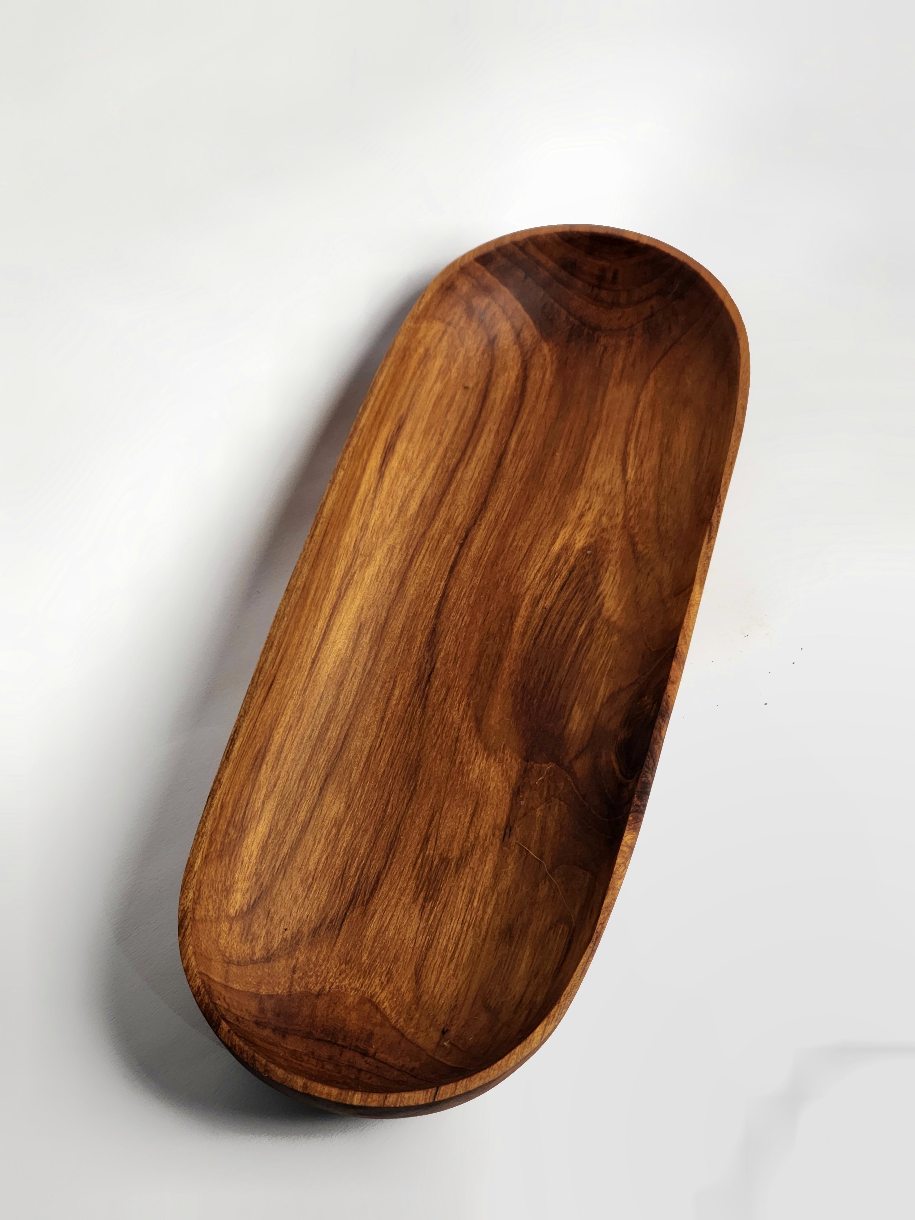 Carved Wooden Table Platter