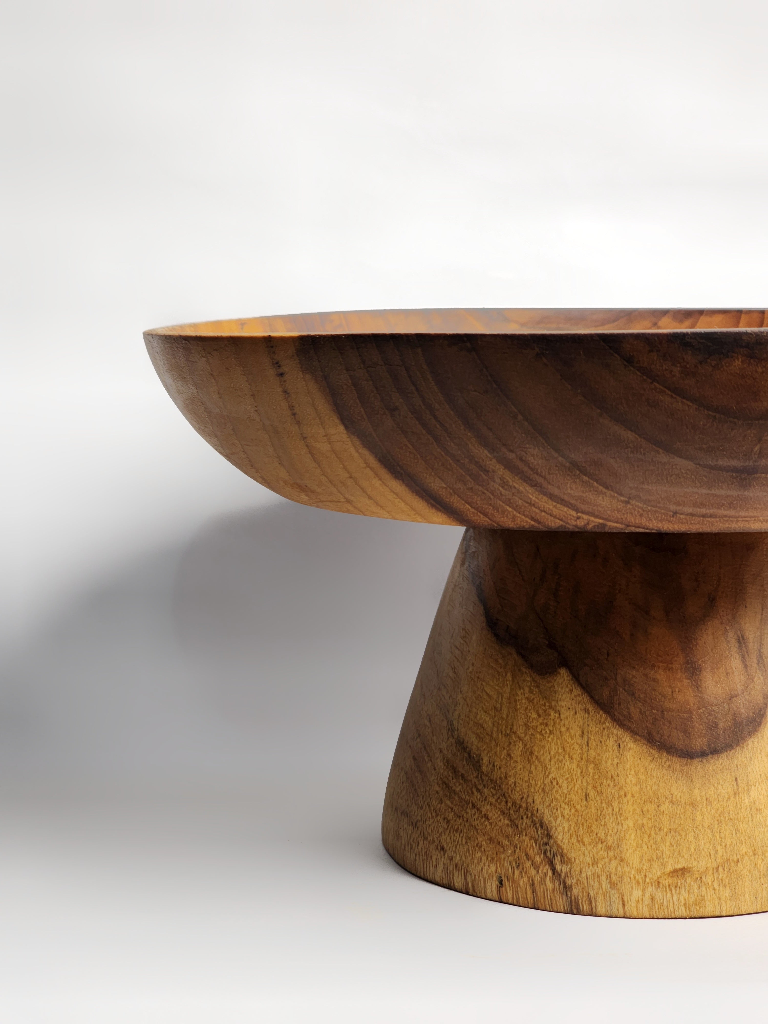 Elevated Wooden Plate