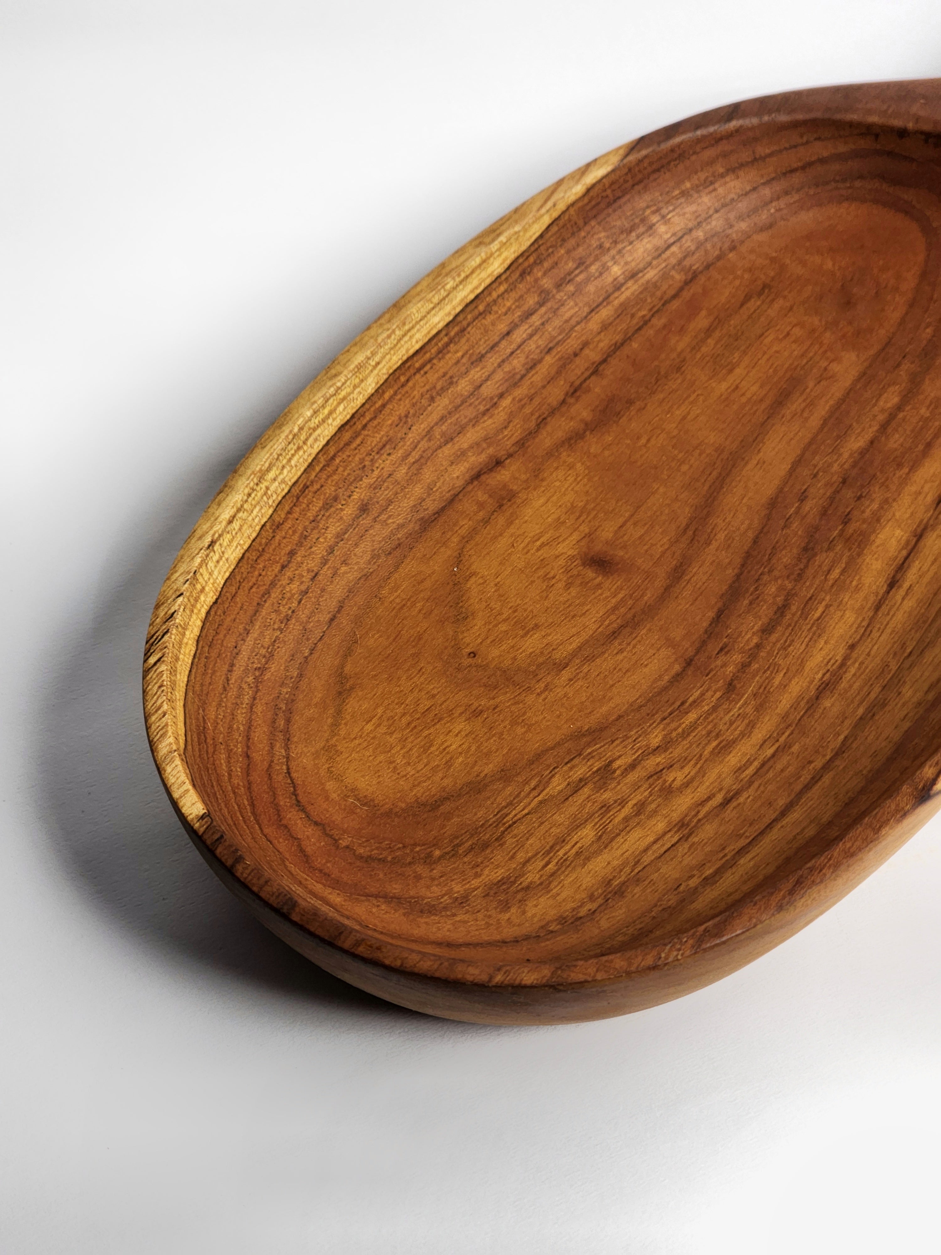 Irregular Hand-Carved Platter