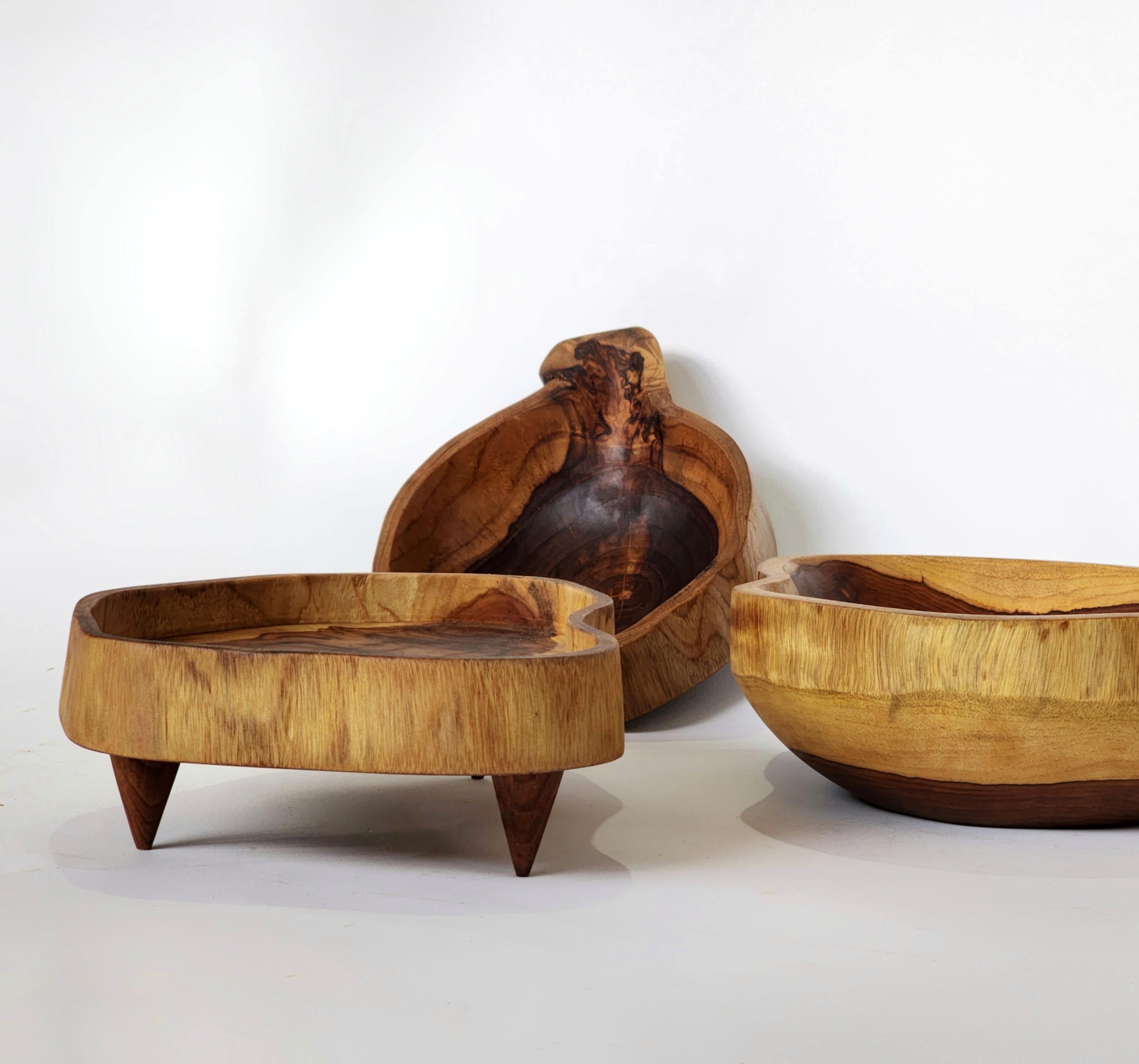 Teak Root Bowls