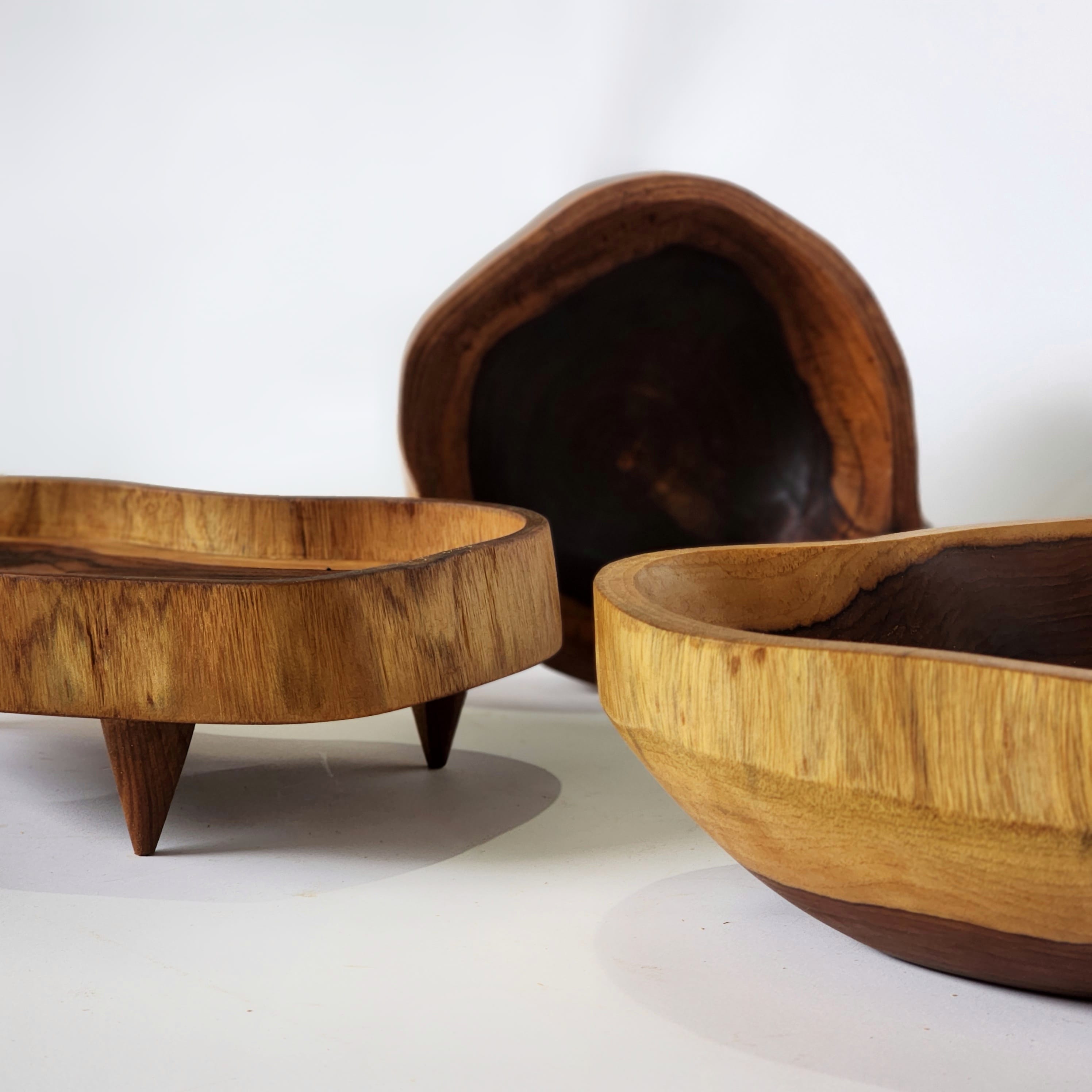 Teak Root Bowls