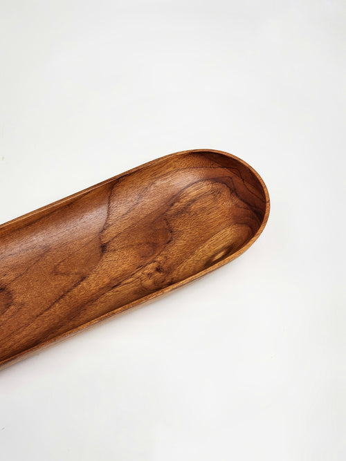Carved Wooden Table Platter