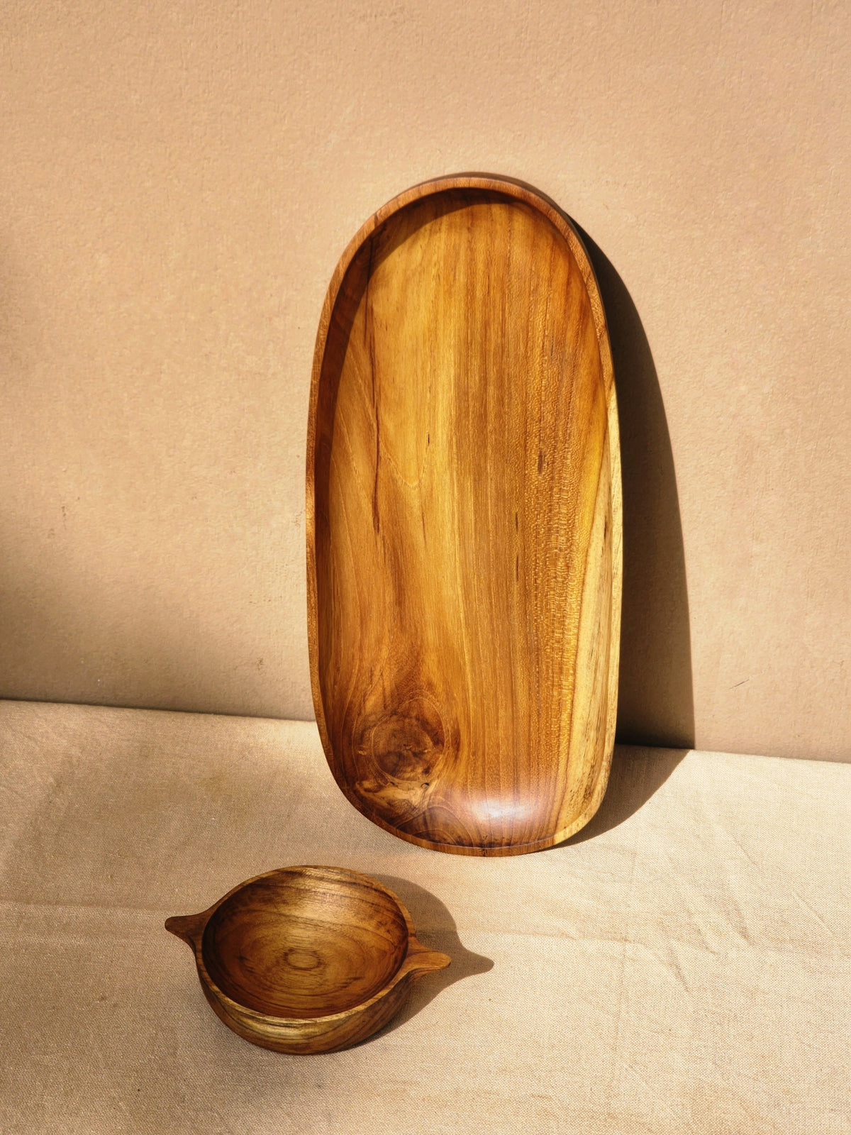 Oval Platter with Mini Bowl