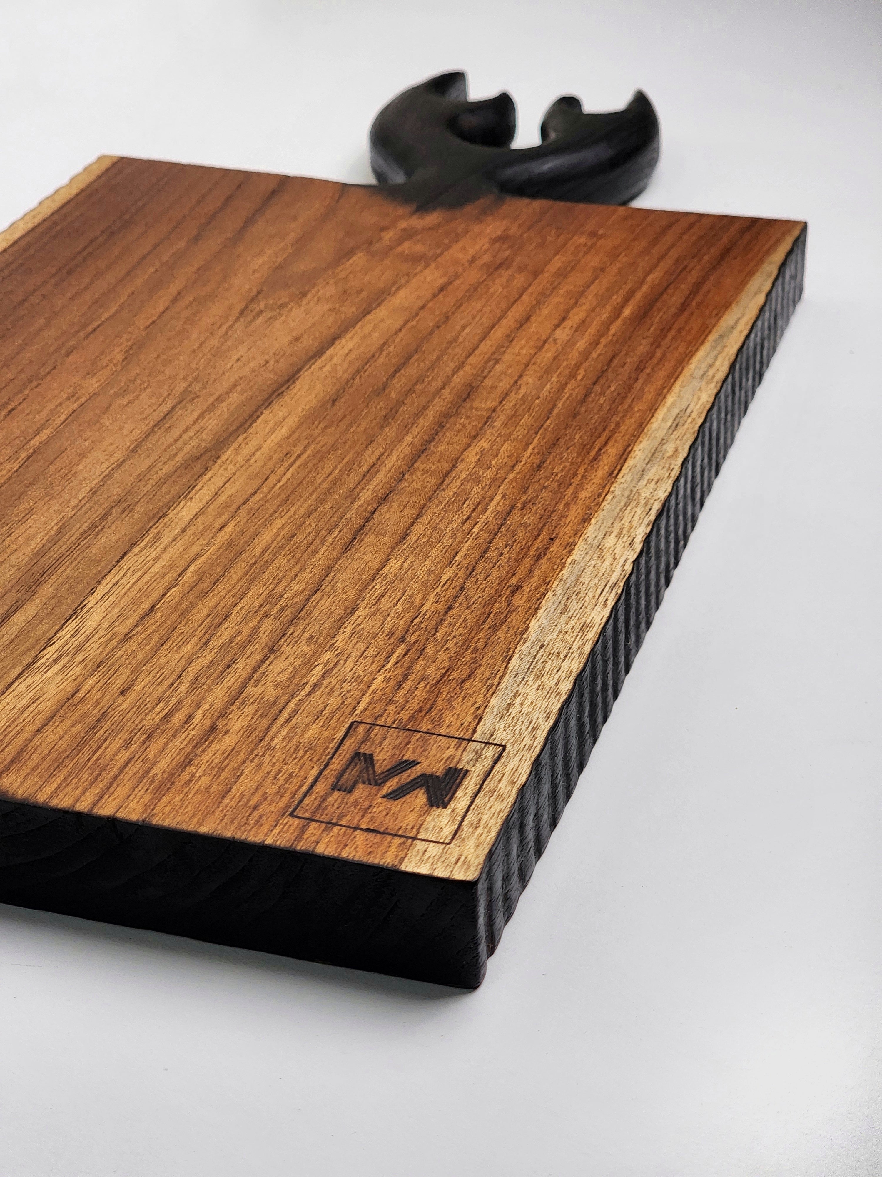 Wooden Antler Serving and Cutting Board