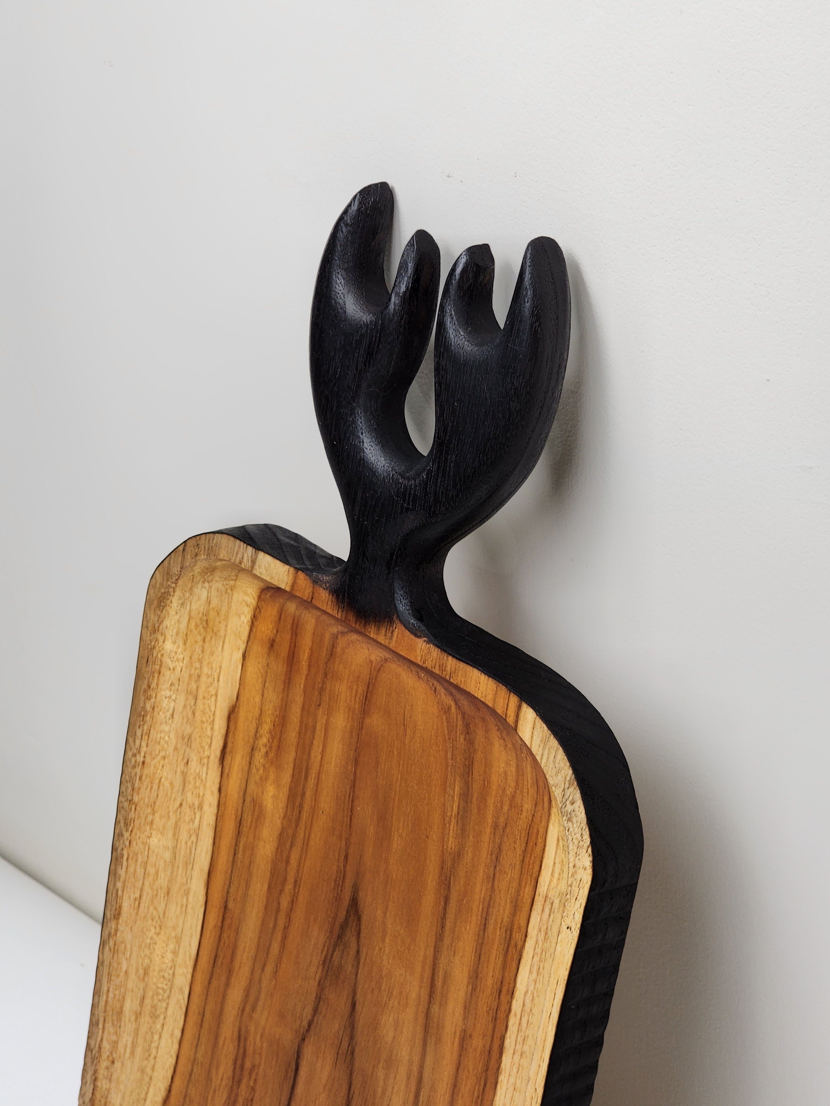 Carved Antler Board