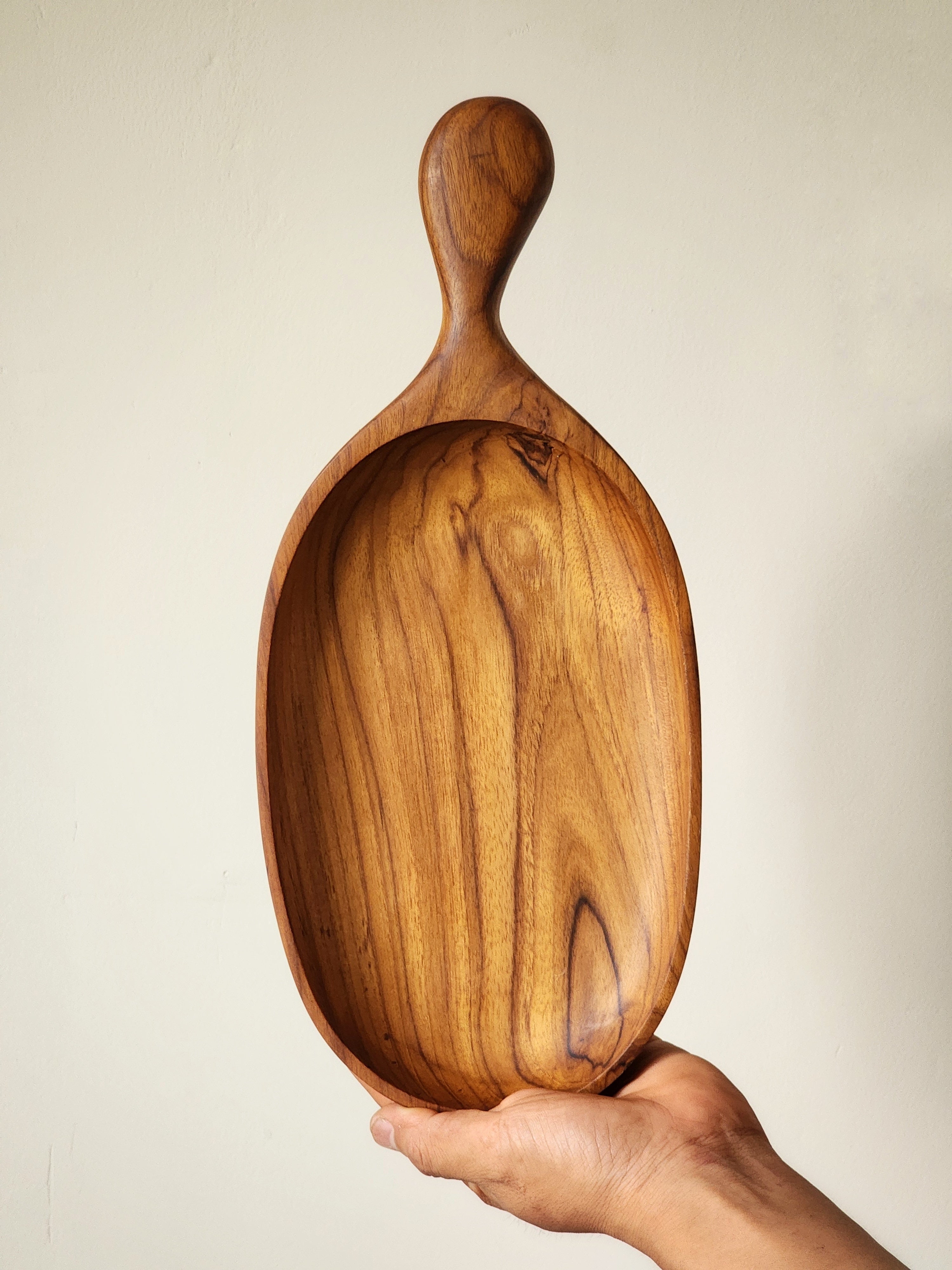 Irregular Hand-Carved Platter