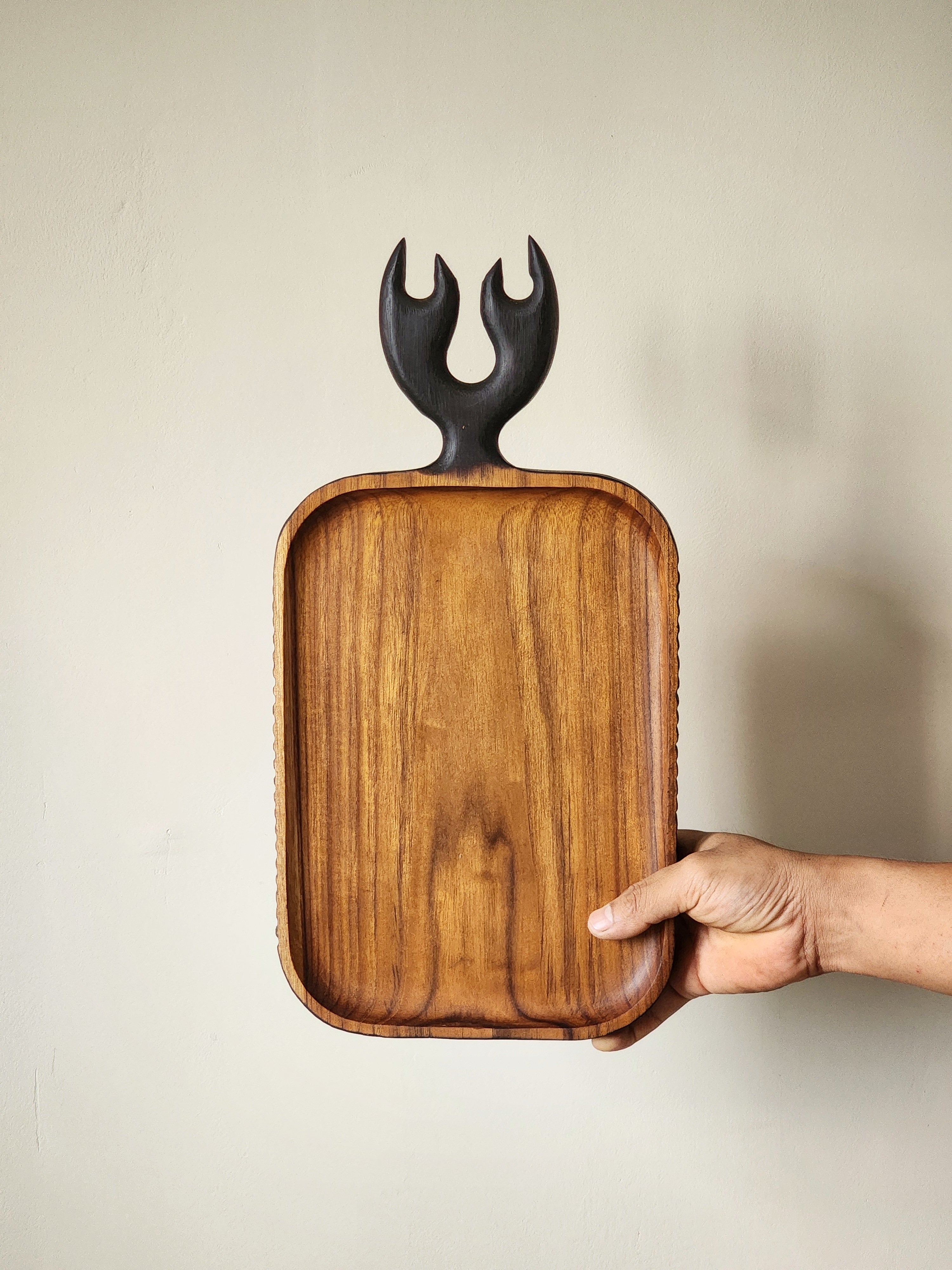 Carved Antler Board